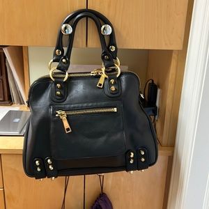 Linea Pelle gorgeous new black purse